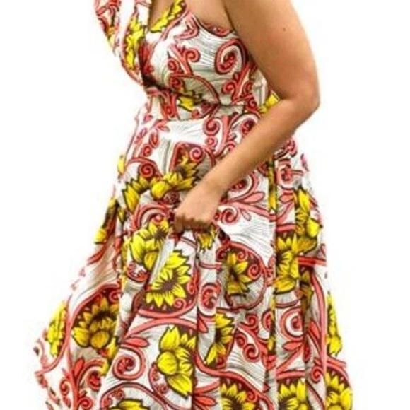 Anthropologie Sika dress Floral One-Shoulder Dress. NWT. MRSP $288 22W - Picture 5 of 8